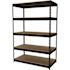 Iron Horse 48 in. W Black 5-Drawer Lateral File Cabinet with Posting Shelf and Roll-Out Binder Storage