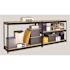 Iron Horse 48 in. W Light Gray 5-Drawer Lateral File Cabinet with Posting Shelf and Roll-Out Binder Storage