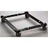 Hirsh 18 in. W x 4 in. H x 26.5 in. D Black Metal File Caddy