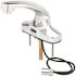 T&S Sensor Touchless Faucet 4 in. Deck Mount in Polished Chrome Plated Brass