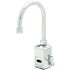 T&S Sensor Touchless Faucet Check Point with Gooseneck Spout in Chrome Plated