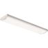 Lithonia Lighting Contractor Select 4 ft. 40-Watt 5000 Lumens Integrated LED Dimmable White Wraparound Light Fixture, 4000K