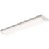 Contractor Select 4 ft. 40-Watt 4000/5000/6000 Lumens Integrated LED Dimmable White Wraparound Light Fixture, 4000K