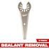 Milwaukee 3 in. Stainless Steel Tapered Sealant Cutting Multi-Tool Oscillating Blade (5-Piece)