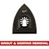 Milwaukee 3 in. Bi-Metal Universal Fit Hybrid Carbide Grit 2-in-1 Blade for Tile Work Multi-Tool Oscillating Blade (1-Piece)