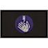 M+A Matting 3 ft. x 5 ft. Hand Sanitizer Icon Floor Mat Hygiene Reminder or Message Mat for Hand Sanitizer Station