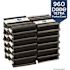 Dixie Ultra SmartStock Series-T Black Disposable Polypropylene Plastic Fork Refill Utensils (960 Pieces per Case)
