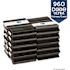 Dixie Ultra SmartStock Series-T Black Disposable Polypropylene Plastic Knife Refill Utensils (960 Pieces per Case)