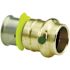 Viega PureFlow 1 in. Press Zero-Lead Bronze Adapter Fitting
