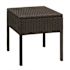 BALKENE HOME Bern 3-Piece Wicker Patio Conversation Set with Beige Cushions