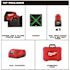 Milwaukee M12 12-Volt Lithium-Ion Cordless Green 125 ft. Cross Line and Plumb Points Laser Level Kit with 3.0 Ah Battery