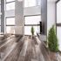 A&A Surfaces Hickory Lake 12 MIL x 9 in. x 60 in. Waterproof Click Lock Luxury Vinyl Plank Flooring (22.44 sq. ft. / Case)