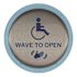 Bea MS21 Series Stainless Steel Short-Range Wave to Open Touchplate