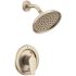 Cleveland Faucet Group Slate Single-Handle 1-Spray 1.75 GPM Shower Faucet in Brushed Nickel (Valve Not Included)