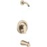 Slate Single-Handle 1-Spray 1.75 GPM Tub and Shower Faucet in Brushed Nickel (Valve and Showerhead Not Included)
