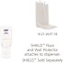 PURELL CS2 Push-Style Hand Sanitizer Dispenser, White, for 1000 mL CS2 Hand Sanitizer Refills (6 Per Carton)
