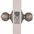 Defiant Saturn Satin Nickel Keyed Entry Door Knob with KW1 Keyway Keyed Differently
