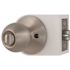 Defiant Saturn Satin Nickel Keyed Entry Door Knob with KW1 Keyway Keyed Differently