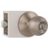 Defiant Saturn Satin Nickel Bed/Bath Door Knob