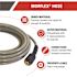 SIMPSON MorFlex 5/16 in. x 50 ft. Replacement/Extension Hose with M22 Connections for 3700 PSI Cold Water Pressure Washers