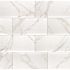 MSI Dymo Statuary Stripe White 12 in. x 24 in. Glossy Ceramic 3D Patterned Wall Tile (16 sq. ft./Case)