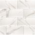 MSI Dymo Statuary White 12 in. x 24 in. Glossy Ceramic Marble Look Wall Tile (16 sq. ft./Case)