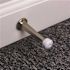 Everbilt Satin Nickel Solid Door Stop