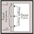 Everbilt 3-1/2 in. x 5/8 in. Radius Satin Nickel Squeak-Free Door Hinge
