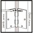 Everbilt 3-1/2 in. x 5/8 in. Radius Satin Nickel Squeak-Free Door Hinge