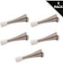 Everbilt (5-Pack) Satin Nickel Spring Door Stop