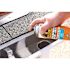 Gorilla 14 oz. Waterproof Patch and Seal Rubberized Sealant White Spray Paint(Case of 6)