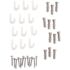 Everbilt Down Clips - Contractor -Package of 12