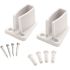 Everbilt Fixed Mount Rod Shelf Bracket-Package of 2