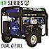 DUROMAX 5500/4500-Watt Dual Fuel Electric Start Gasoline/Propane Portable Generator with CO Alert Shutdown Sensor