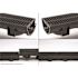 Compact Series 39.4 in. L x 5.4 in. W x 3.2 in. D Trench and Channel Drain Kit with Black Grates (12-Pack: 39.4 ft.)