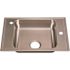 Just Manufacturing 25 in. Drop-in Stainless Steel 1 Compartment Commercial Sink