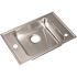 Just Manufacturing 25 in. Drop-in Stainless Steel 1 Compartment Commercial Sink