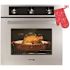 GASLAND 24 in. Built-In Single Propane Gas Wall Oven with Rotisserie Mechanical Knobs Control in Stainless Steel