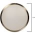 EnviroLite EnviroLite 14 in. Mid-century Brushed Nickel Selectable CCT Integrated LED Flush Mount for Kitchens