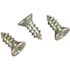 STRYBUC INDUSTRIES 6 x 3/8 in. Flat Head Window Balance Face Guide Screw (25-Pack)