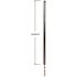 3/8 in. Dia x 25 in. L Tube x 25-5/8 in. L Rod Spiral Tube Window Balance with Red Bearing and Crosspiece (4-Pack)