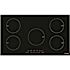 GASLAND 36 in. Smooth Induction Cooktop with 5-Elements in Black