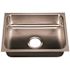 Just Manufacturing 18-Gauge Stainless Steel 16 in. O.D. x 18 in. x 5.5 in. DCR Single Bowl ADA Compliant Undermount Sink