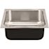 Just Manufacturing 18-Gauge Stainless Steel 18 in. O.D. x 18 in. x 5.5 in. DCC Single Bowl ADA Compliant Undermount Sink