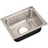 Just Manufacturing 18-Gauge Type 304 Stainless Steel 11 in. O.D. x 14 in. Single Bowl Undermount Kitchen Sink