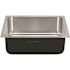 Just Manufacturing 18-Gauge Type 304 Stainless Steel 18 in. x 21 in. Single Bowl Undermount Kitchen Sink