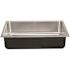 Just Manufacturing 18-Gauge Type 304 Stainless Steel 18 in. O.D. x 30 in. Single Bowl Undermount Kitchen Sink