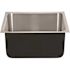 Just Manufacturing 18-Gauge Stainless Steel 16 in. O.D. x 20 in. Single Bowl Undermount Deep Sink