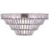 Safety Technology International Polycarbonate Clear Smoke Detector Damage Stopper Protective Enclosure, Flush Mount