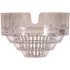 Polycarbonate Clear Smoke Detector Damage Stopper Protective Enclosure Flush Mount with Conduit Spacer